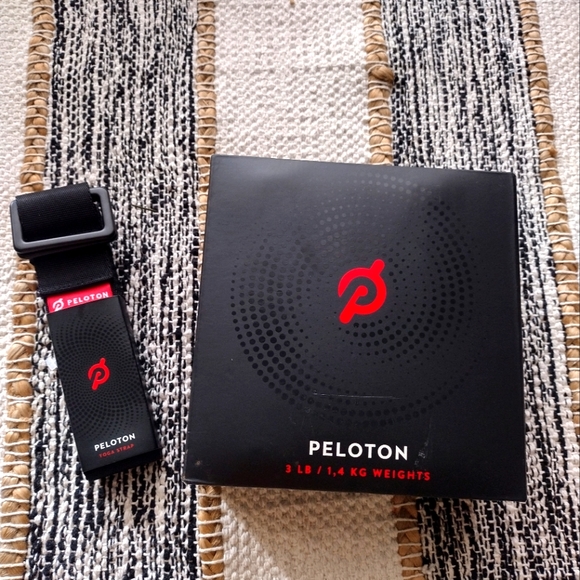Peloton Other - Peloton 3lbs weights and yoga strap